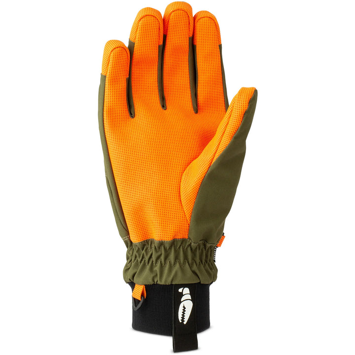 Crab Grab Slush Gloves Olive/Orange