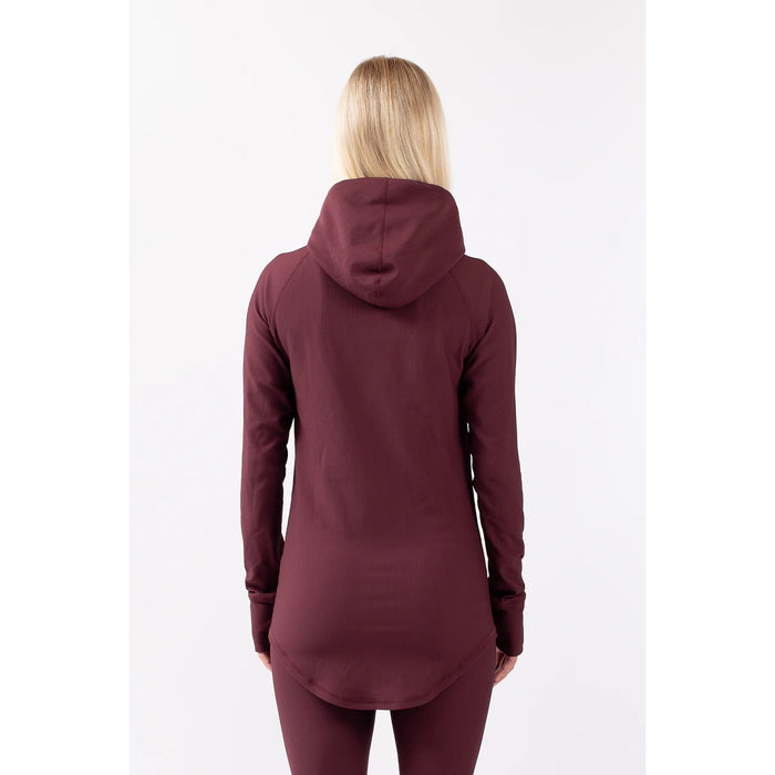 Eivy Icecold Hood Rib Top - Women's Wine