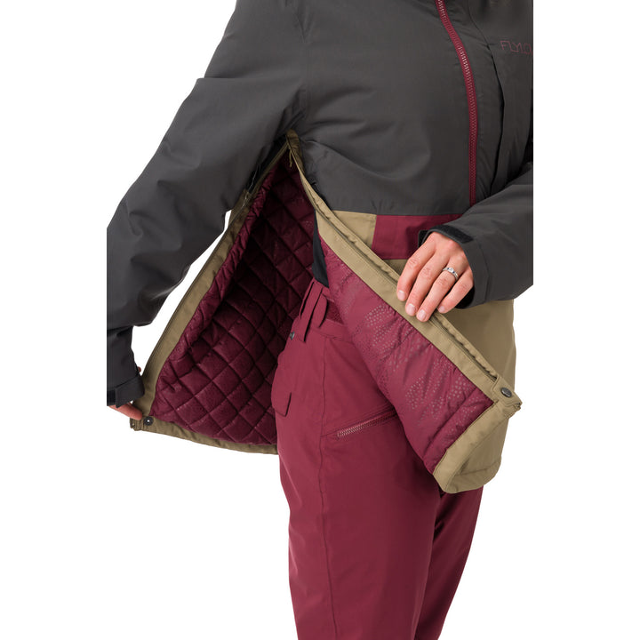 Flylow Sarah Anorak - Women's Black/Capers