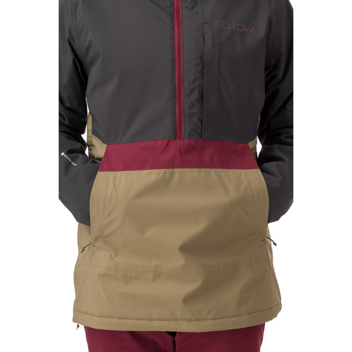 Flylow Sarah Anorak - Women's Black/Capers
