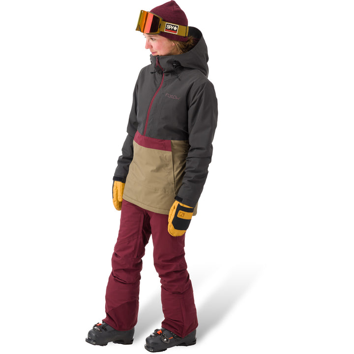Flylow Sarah Anorak - Women's Black/Capers