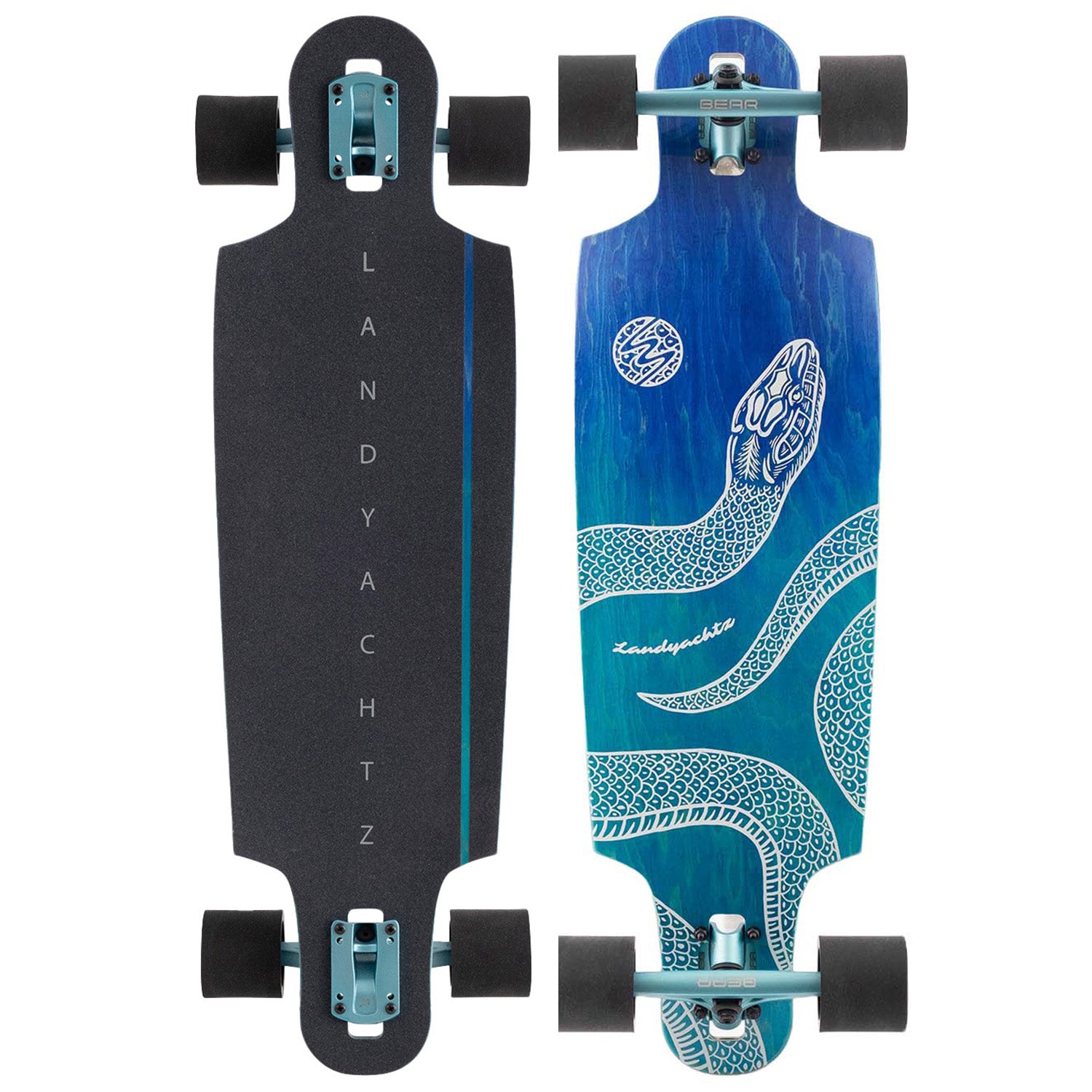 Landyachtz Drop Cat 33 Python Longboard Complete – evo