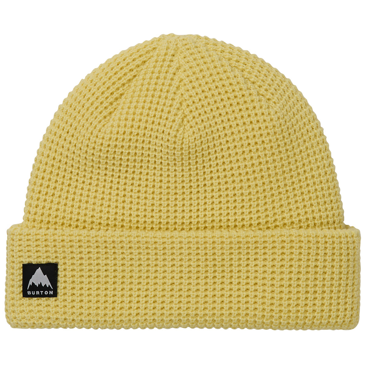 Burton Recycled Waffle Beanie Glow Yellow Green