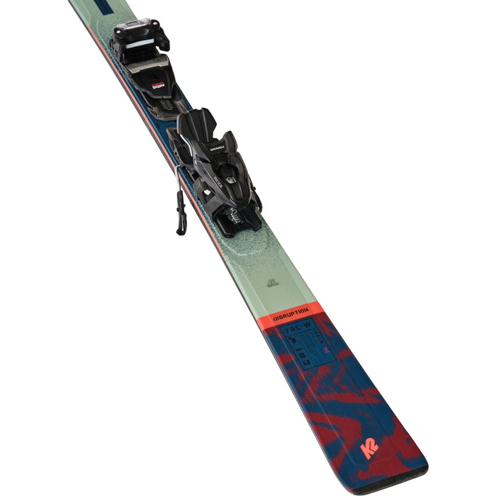 K2 Disruption 78 C Skis + ER3 10 Bindings 2024
