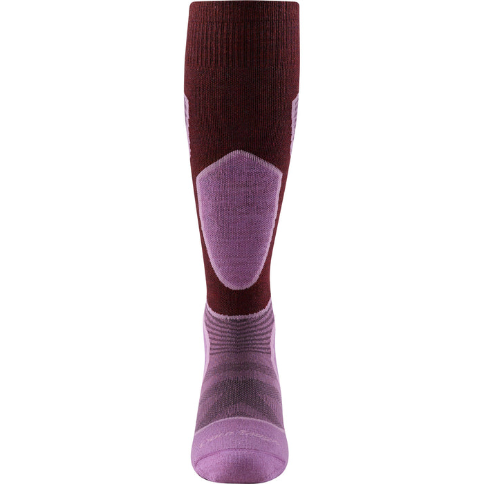 Darn Tough Outer Limits Lightweight OTC Socks - Women's Burgundy