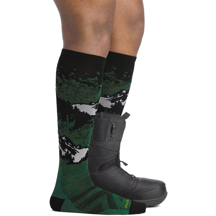 Darn Tough Cold Smoke OTC Lightweight Socks Moss