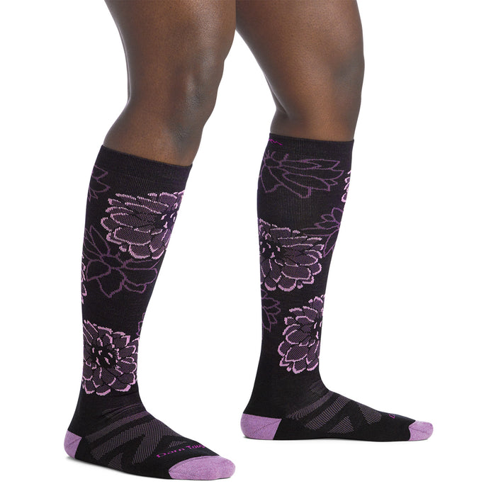 Darn Tough Dahlia OTC Midweight Cushion Socks - Women's Black