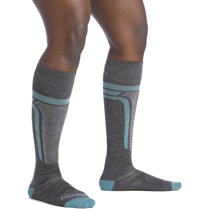 Darn Tough Edge OTC Midweight Padded Cushion Socks - Women's Gray