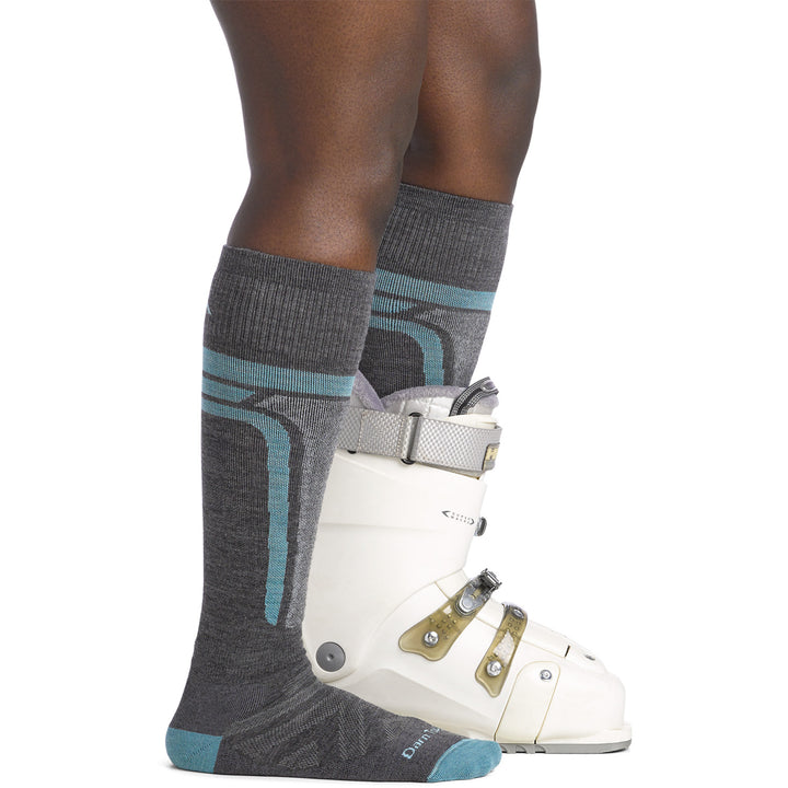 Darn Tough Edge OTC Midweight Padded Cushion Socks - Women's Gray