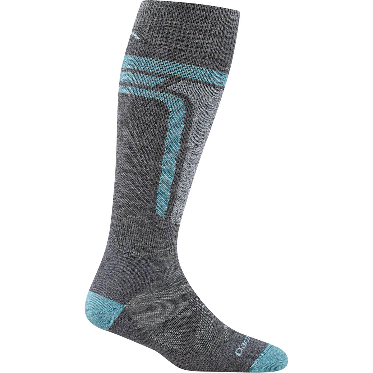 Darn Tough Edge OTC Midweight Padded Cushion Socks - Women's Gray