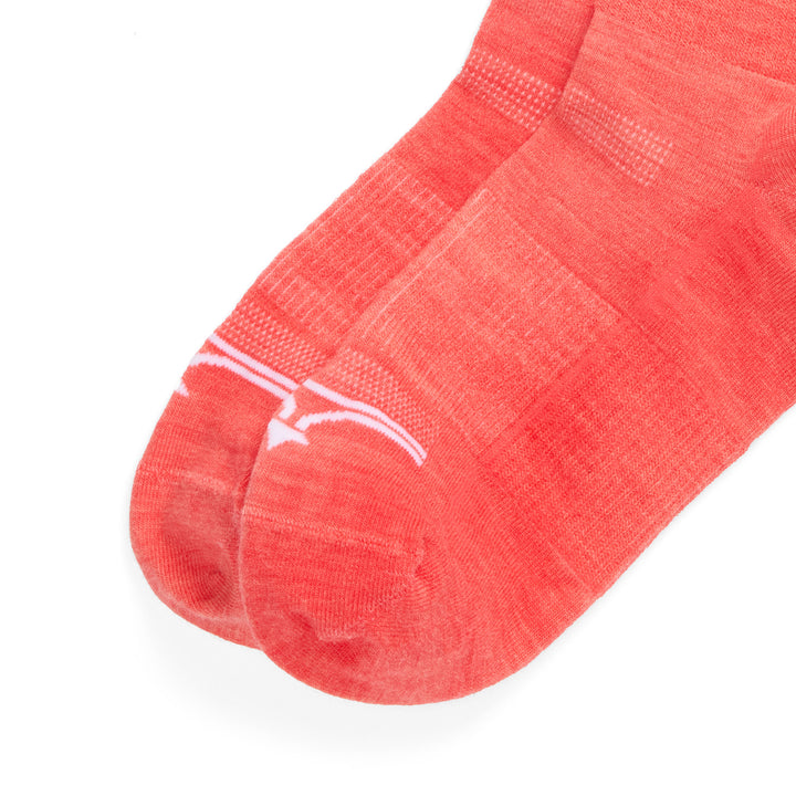 evo Ultra Lightweight evoFit Snow Socks Coral
