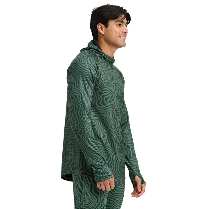BlackStrap Summit Hoodie - Men's Inprint Obsidian
