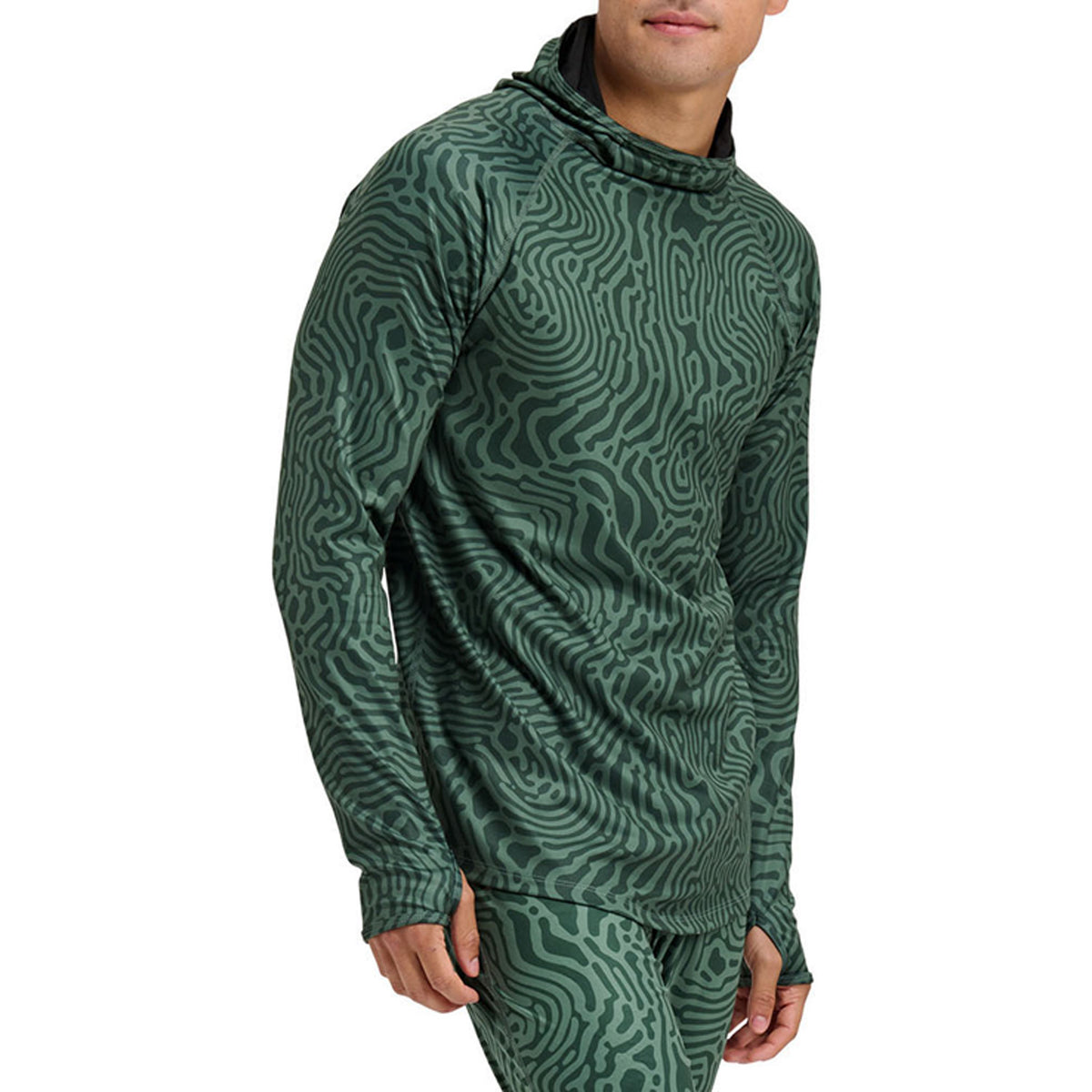 BlackStrap Summit Hoodie - Men's Inprint Obsidian