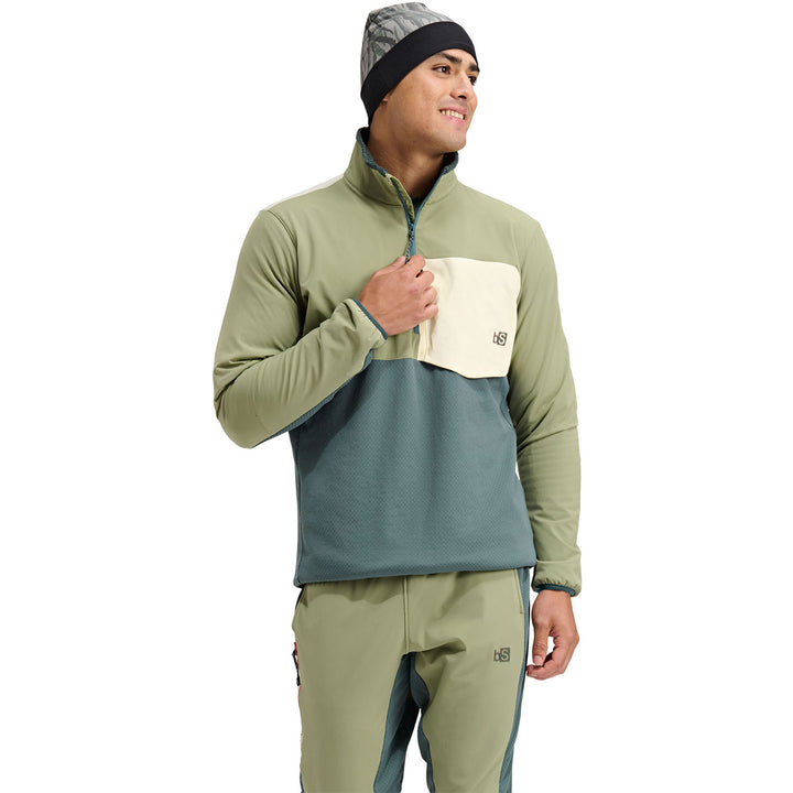 BlackStrap Tribrid 1/2 Zip Up - Men's Sagebrush
