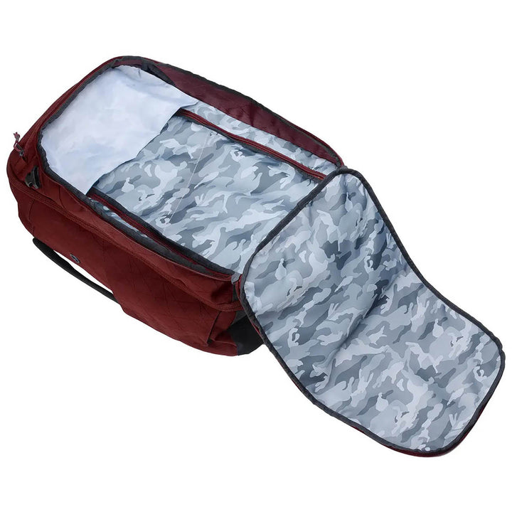 Kulkea Kartta Travel Backpack Rust Red