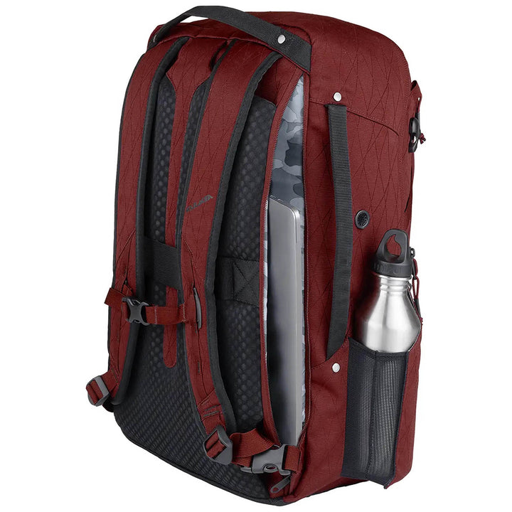 Kulkea Kartta Travel Backpack Rust Red