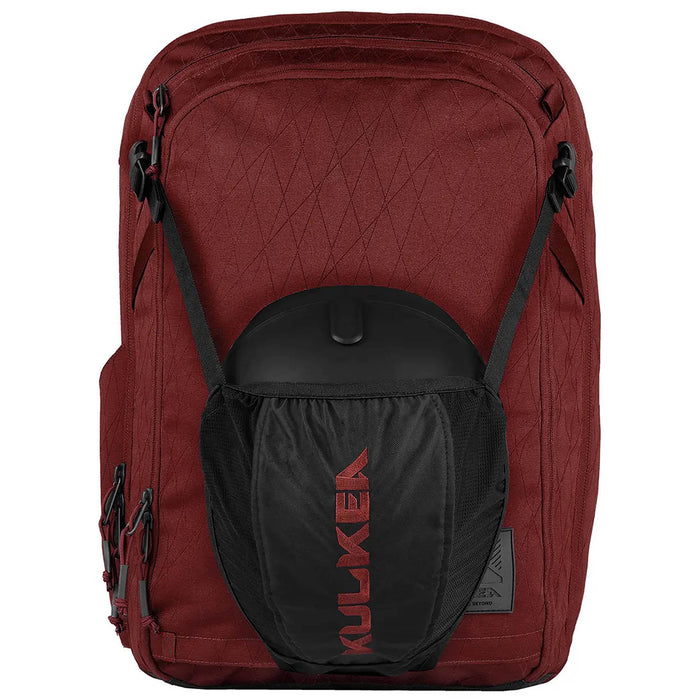 Kulkea Kartta Travel Backpack Rust Red