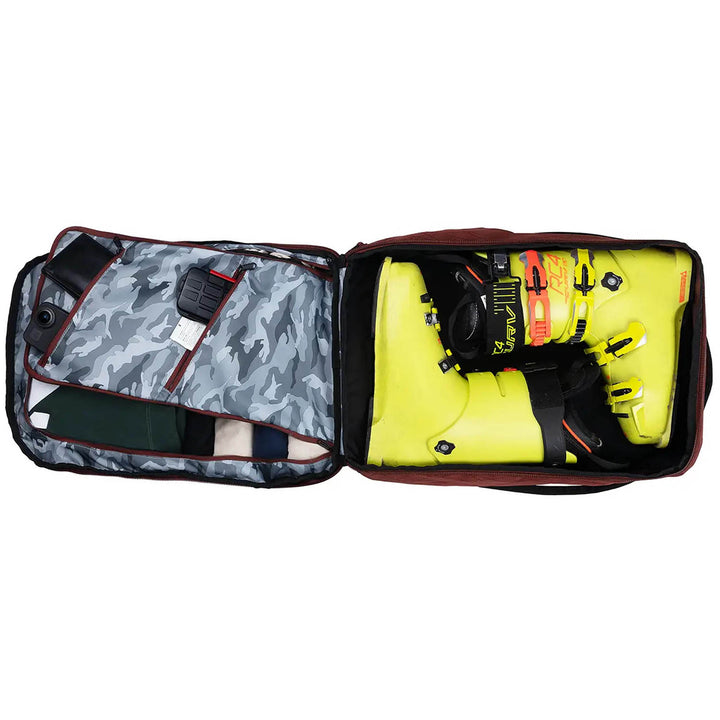 Kulkea Kartta Travel Backpack Rust Red