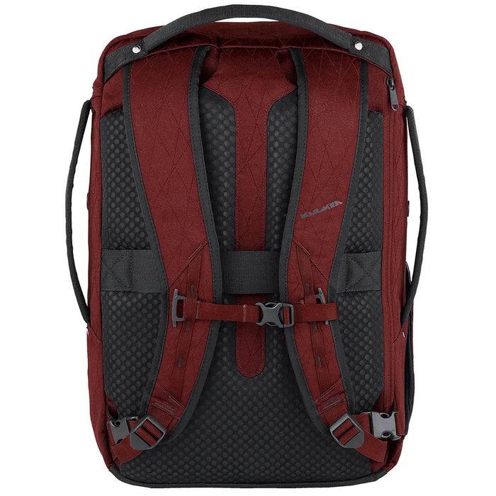 Kulkea Kartta Travel Backpack Rust Red
