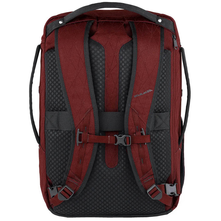 Kulkea Kartta Travel Backpack Rust Red