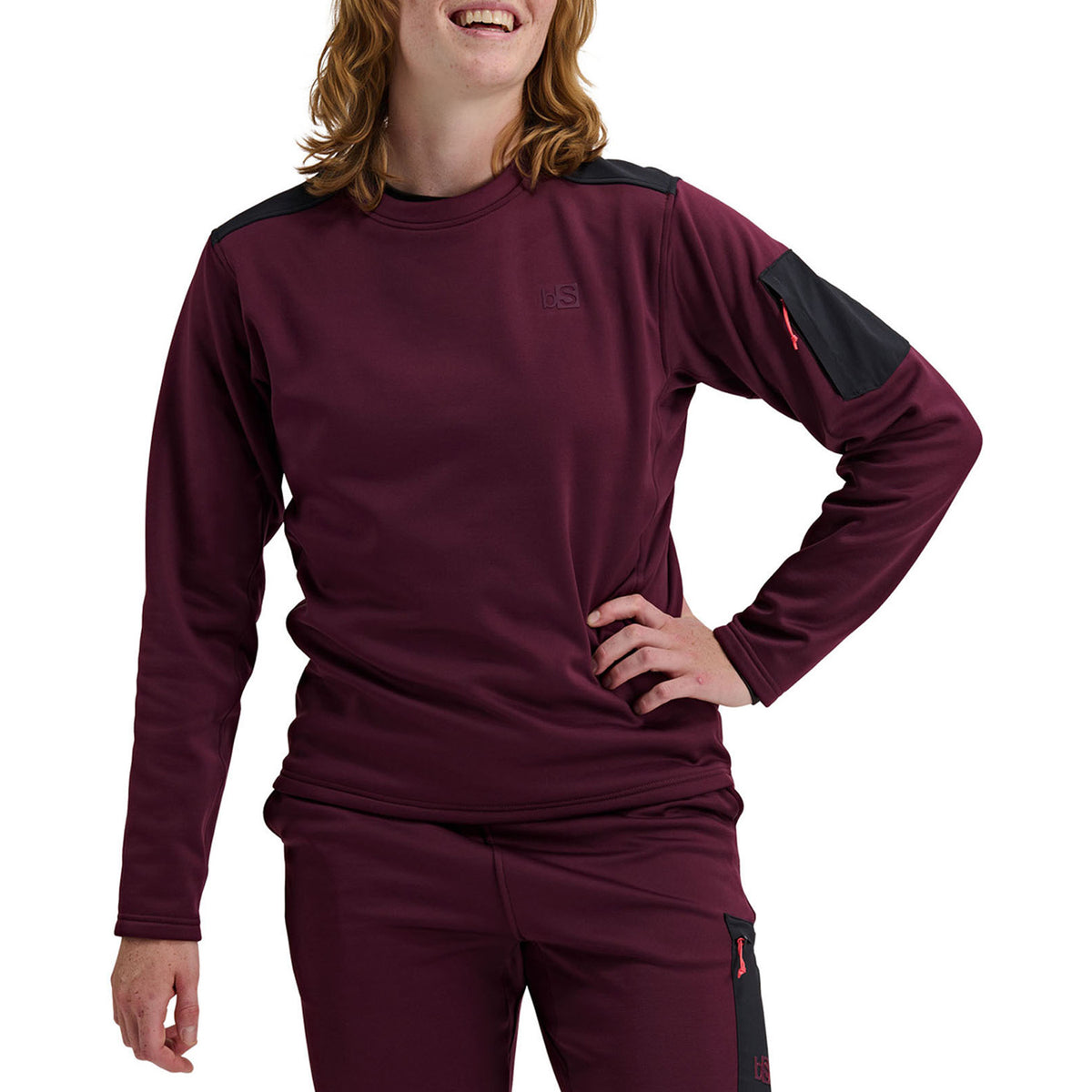 BlackStrap Spectrum Crewneck - Women's Cherry