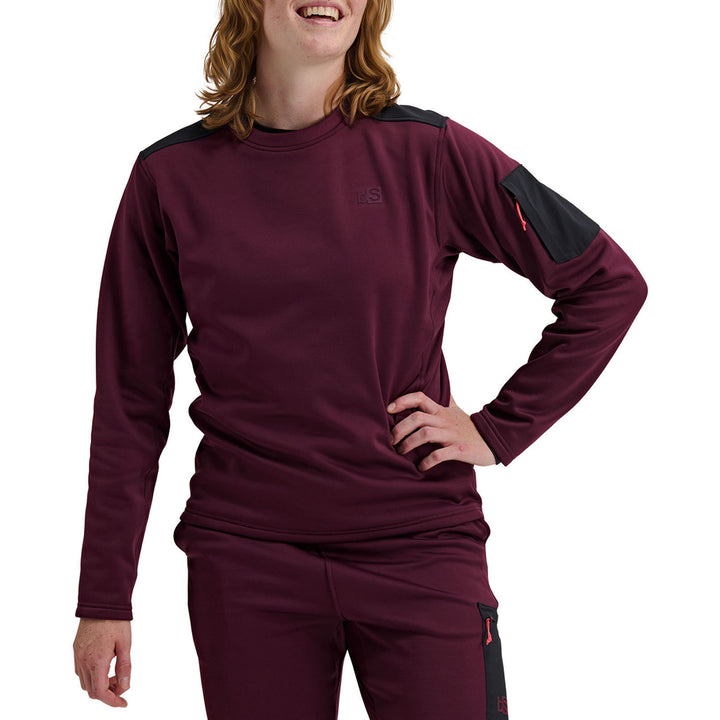 BlackStrap Spectrum Crewneck - Women's Cherry