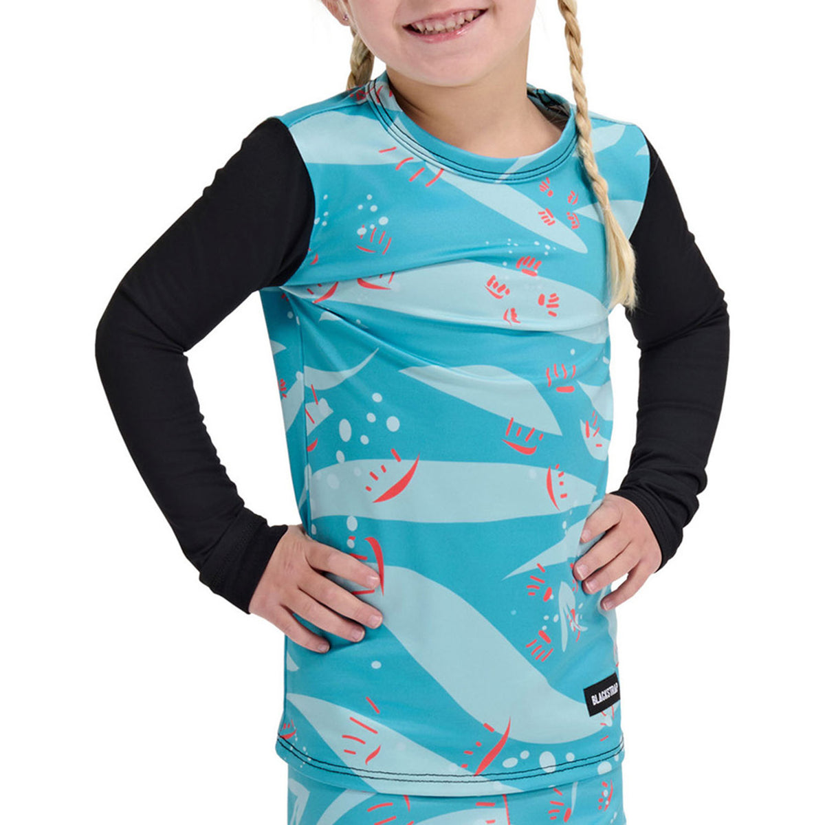 BlackStrap Little Pine Crewneck - Toddlers' Origami Glacier