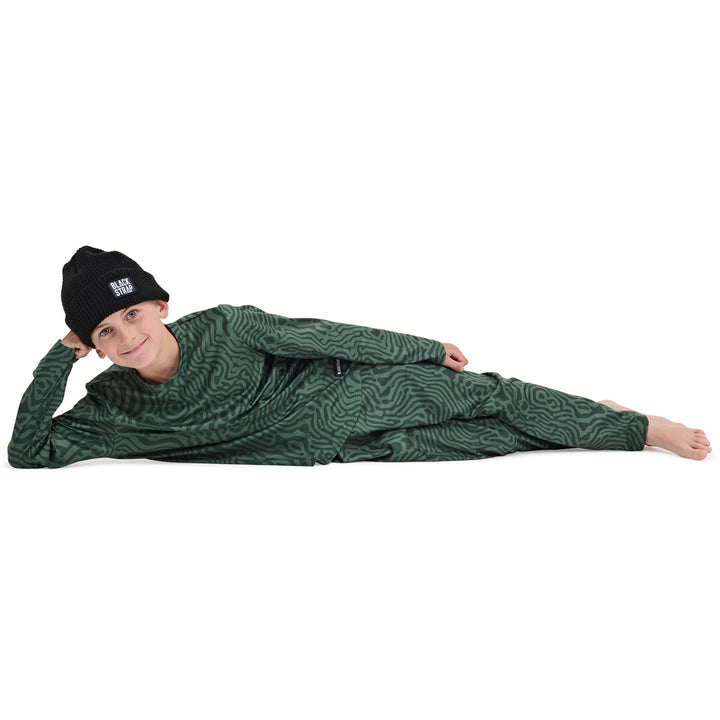 BlackStrap Evolver Crewneck - Kids' Inprint Obsidian