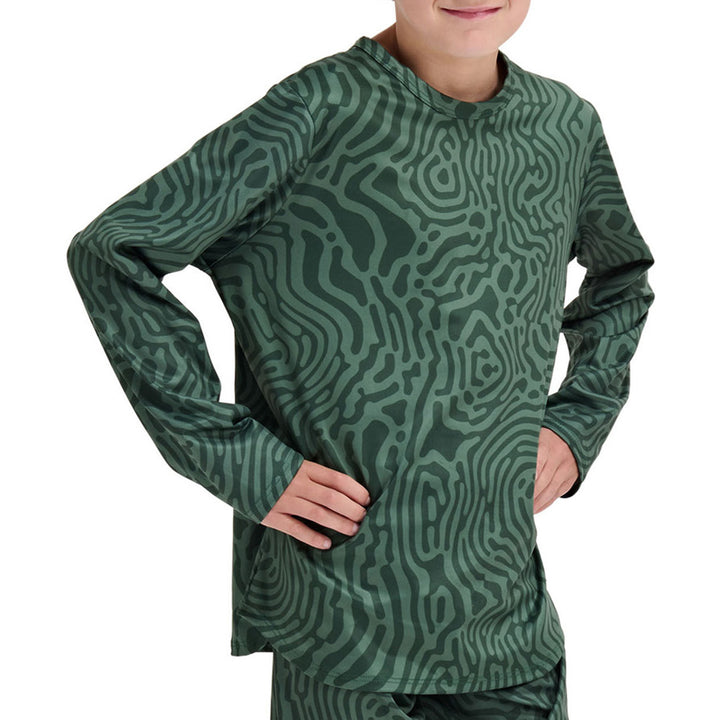 BlackStrap Evolver Crewneck - Kids' Inprint Obsidian