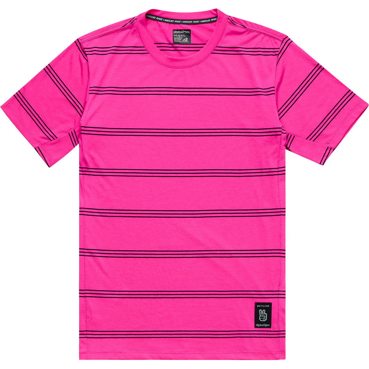Troy Lee Designs Skyline Short-Sleeve Ride Tee Washed Out Party Pink