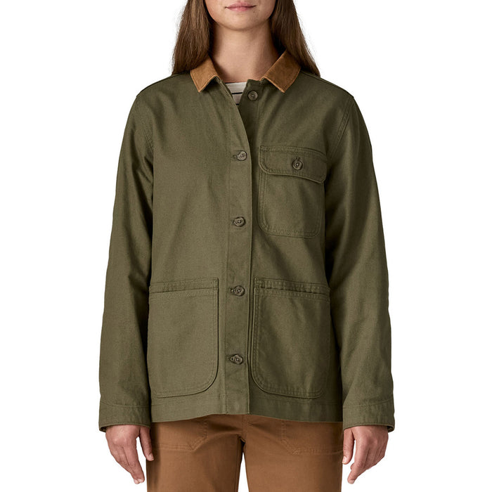 Patagonia Point Reyes Canvas Coat - Women's Basin Green