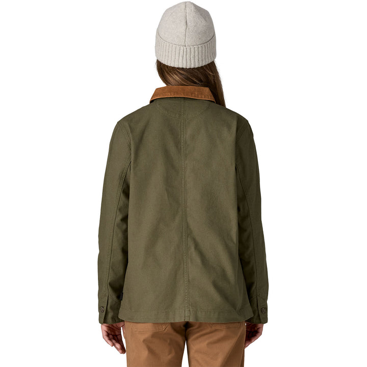 Patagonia Point Reyes Canvas Coat - Women's Basin Green