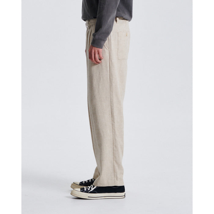 The Critical Slide Society Harro Linen Pants - Men's Ecru