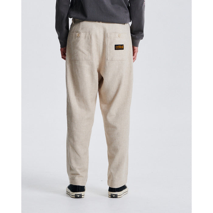 The Critical Slide Society Harro Linen Pants - Men's Ecru