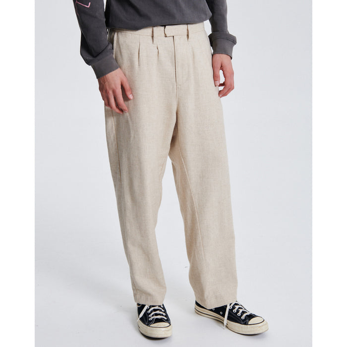 The Critical Slide Society Harro Linen Pants - Men's Ecru