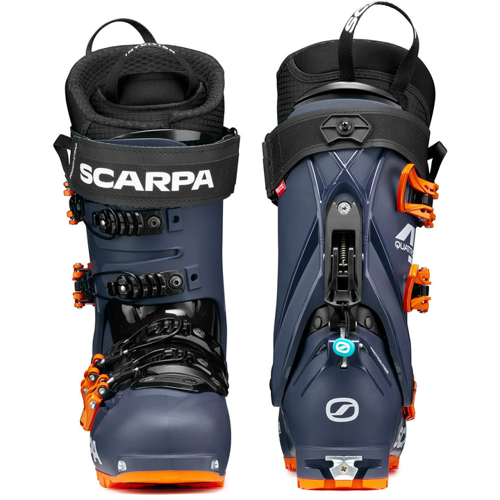 Scarpa 4-Quattro GT Alpine Touring Ski Boots 2027 Titan/Orange