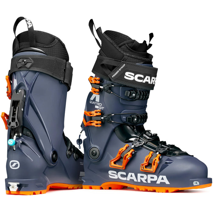 Scarpa 4-Quattro GT Alpine Touring Ski Boots 2027 Titan/Orange
