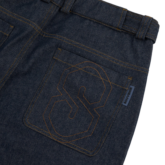 Souvenir 3 Ply Denim Pants - Men's Dark Indigo