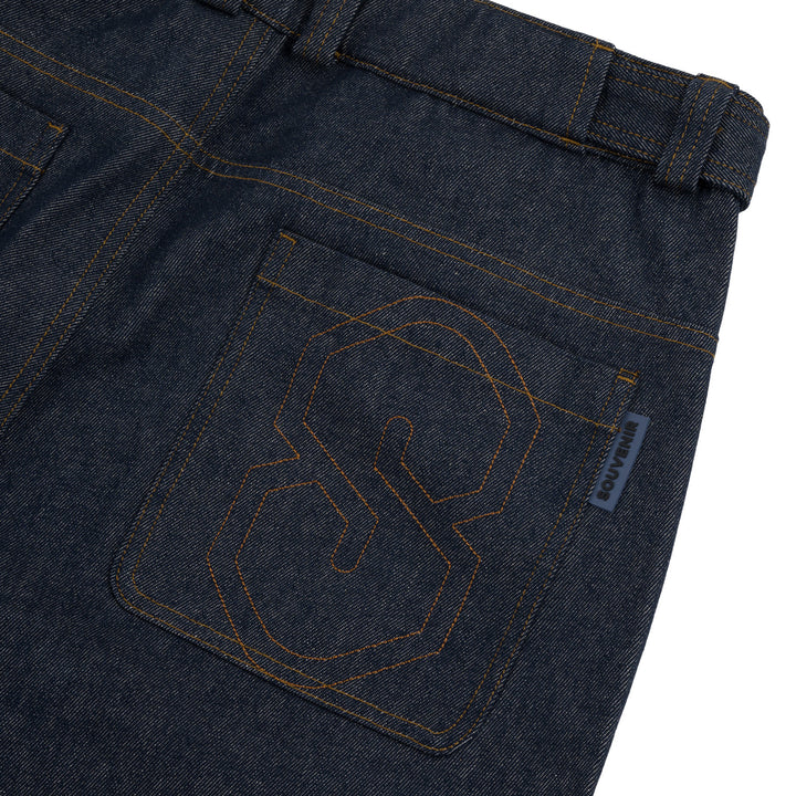 Souvenir 3 Ply Denim Pants - Men's Dark Indigo
