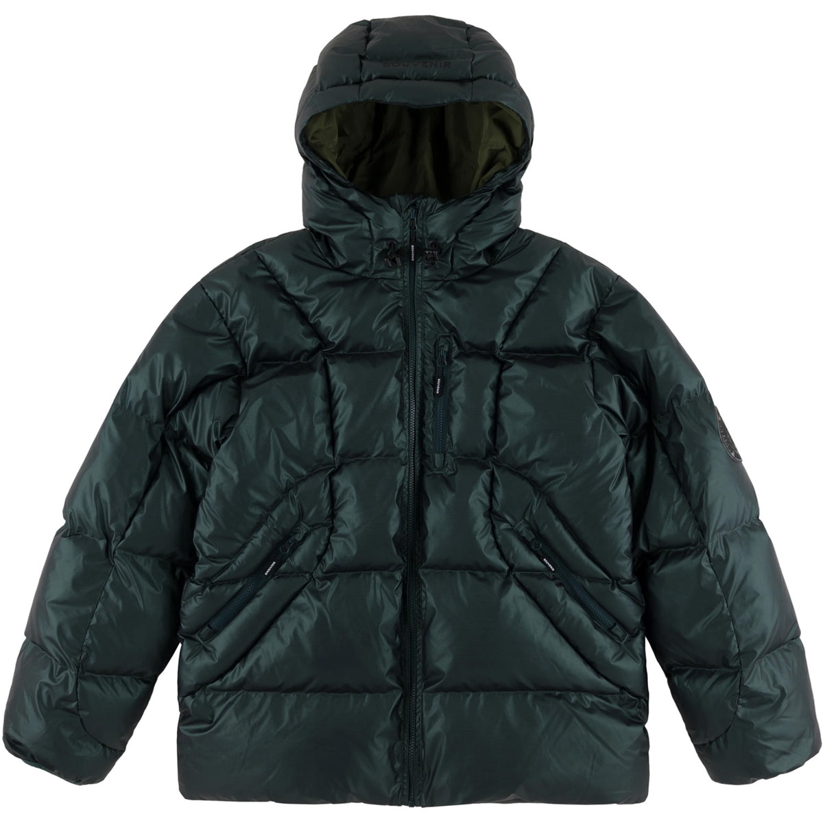 Souvenir Mountain Puffy - Unisex Deep Forest