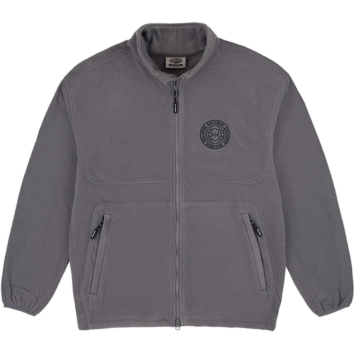 Souvenir Tech Fleece Zip Up - Unisex Cool Grey