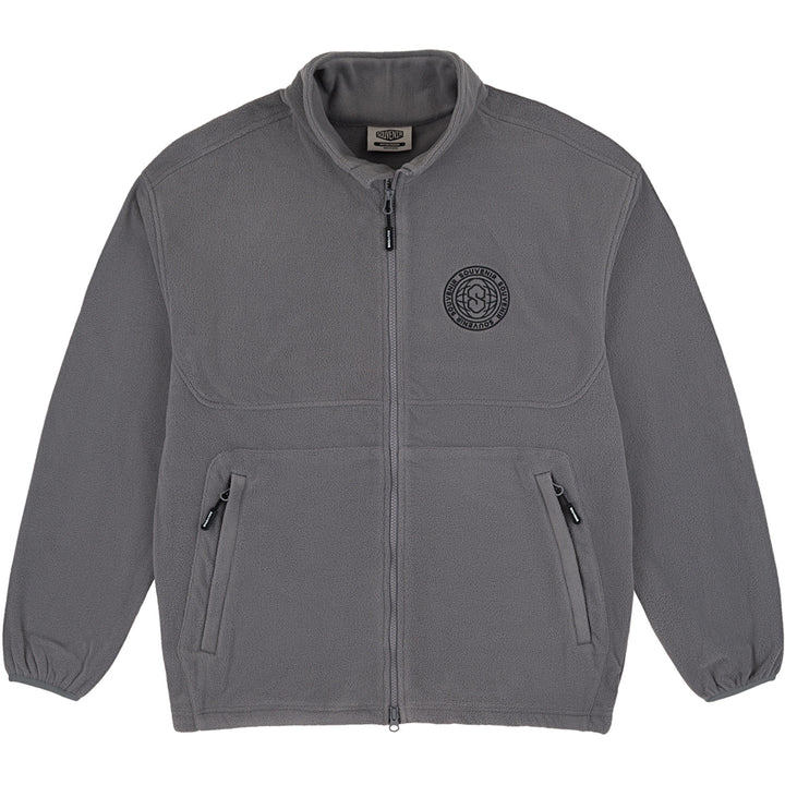 Souvenir Tech Fleece Zip Up - Unisex Cool Grey