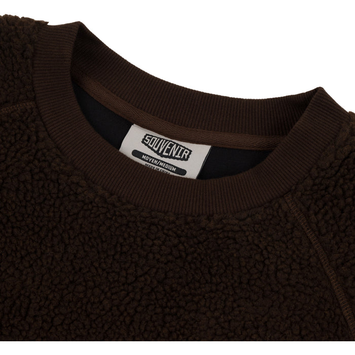 Souvenir Sherpa Crew - Unisex Chocolate