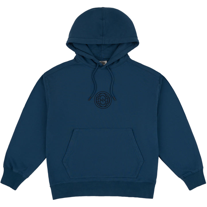 Souvenir Enzyme Wash Hoodie - Unisex Vintage Blue