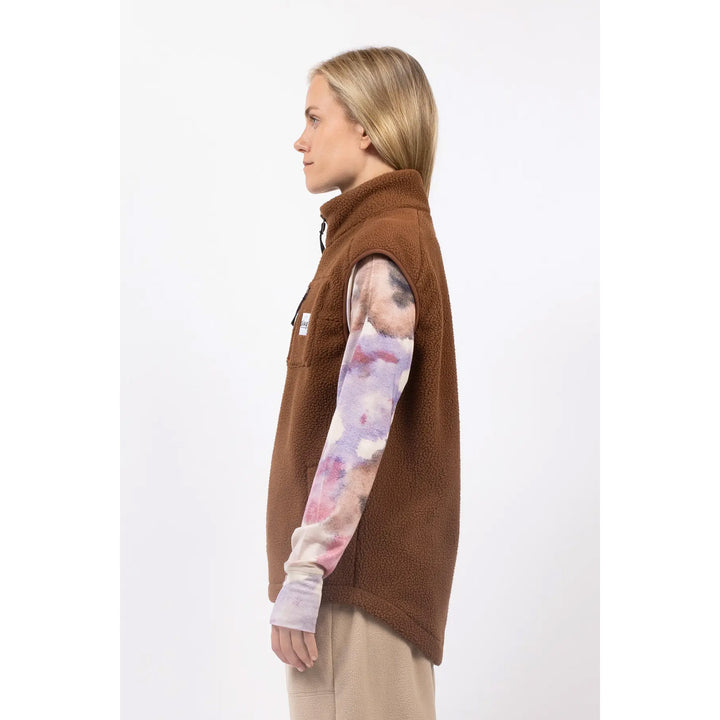 Eivy Lumberjackie Sherpa Vest - Women's Brown