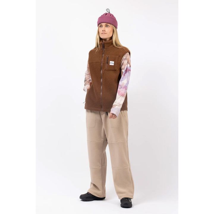 Eivy Lumberjackie Sherpa Vest - Women's Brown