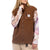 Eivy Lumberjackie Sherpa Vest - Women's Brown