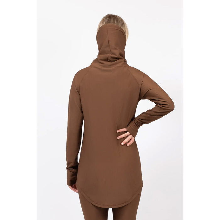 Eivy Icecold Gaiter Rib Top - Women's Brown