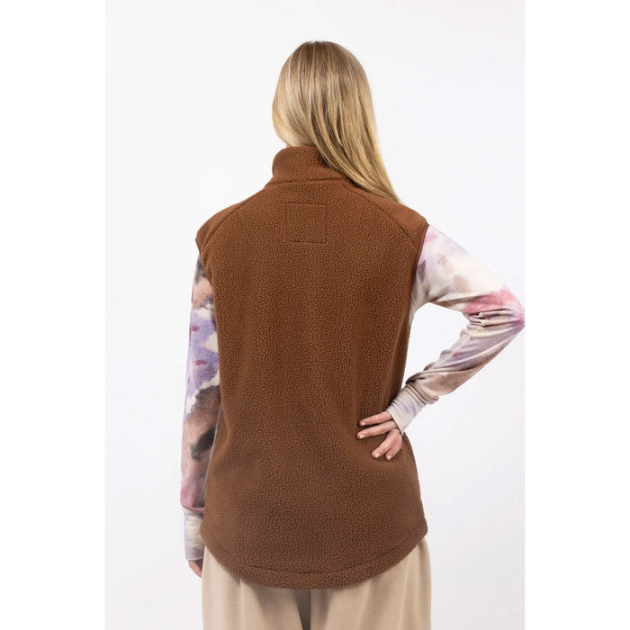 Eivy Lumberjackie Sherpa Vest - Women's Brown