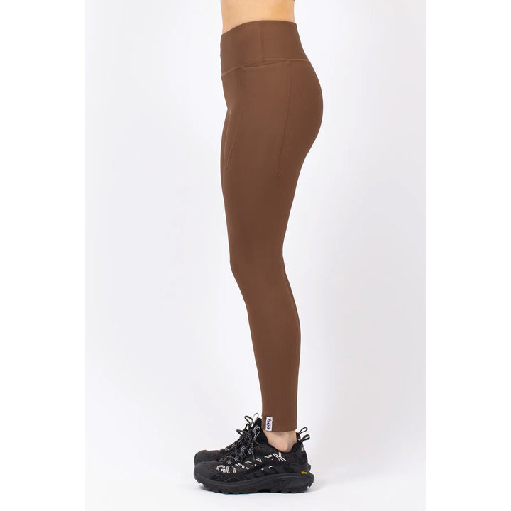 Eivy Pocket Rib Tights - Women's Brown
